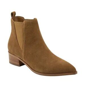 Marc Fisher Yikalo Leather Chelsea Bootie